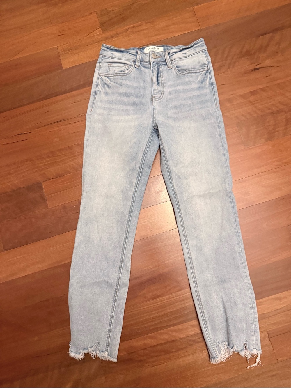 Lovervet straight leg crop jeans